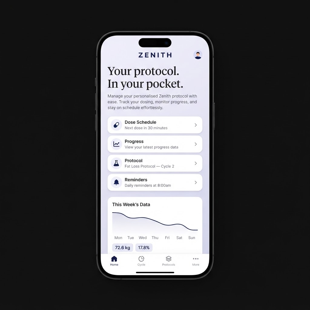 Zenith app tracking